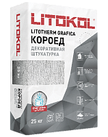 Фасадная штукатурка LITOTHERM GRAFICA, мешок, 25 кг, LITOKOL